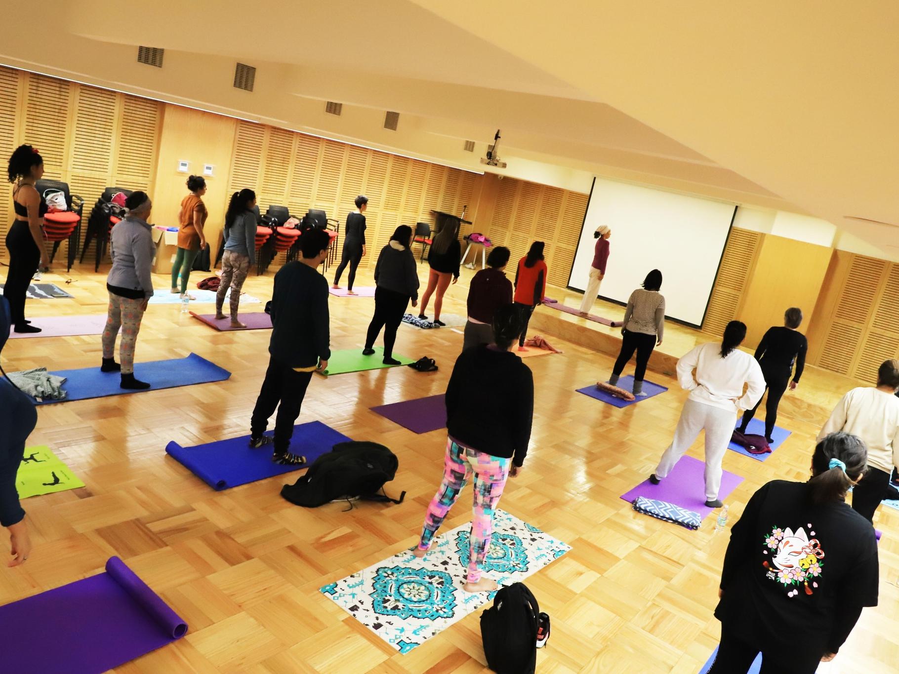 La Biblioteca Regional Gabriela Mistral invita a ser parte de estas sesiones de yoga en junio.