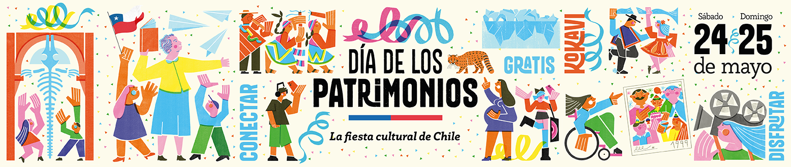 Más información en www.diadelospatrimonios.cl