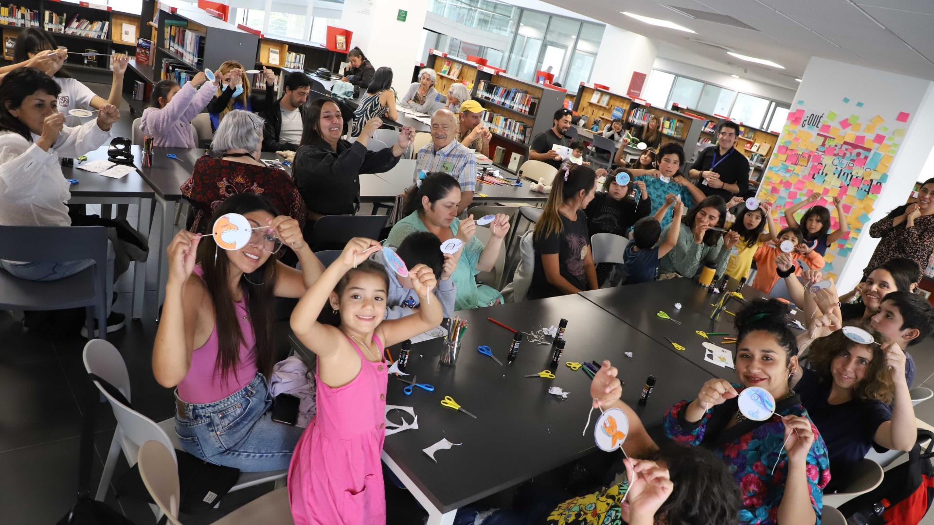 Biblioteca Regional Gabriela Mistral celebró sus 6 años de vida con grandes novedades