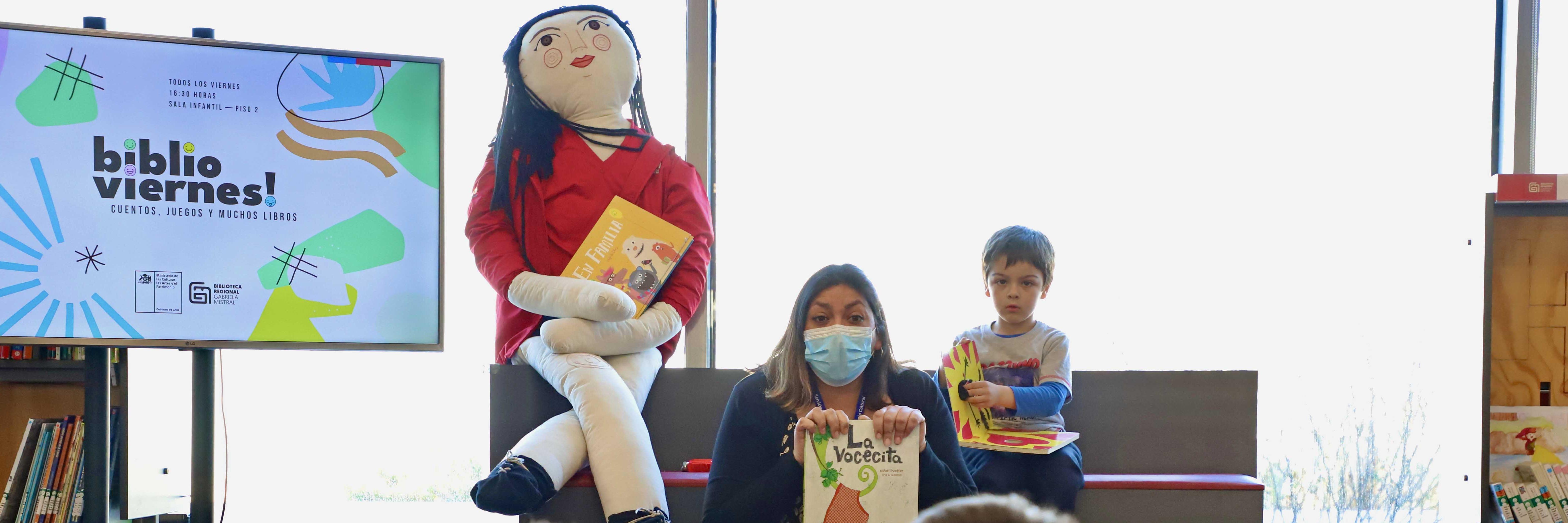 Disfruta en familia los Biblioviernes! en la Biblioteca Regional