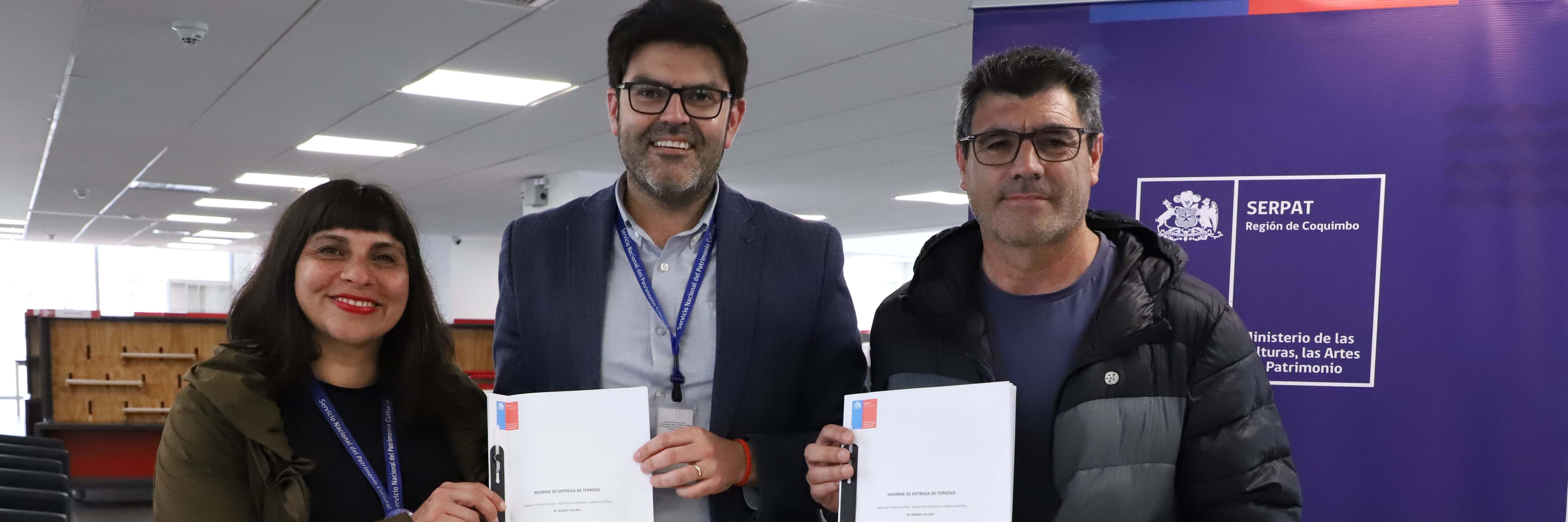 Comienzan obras de conservación en edificio de Biblioteca Regional Gabriela Mistral