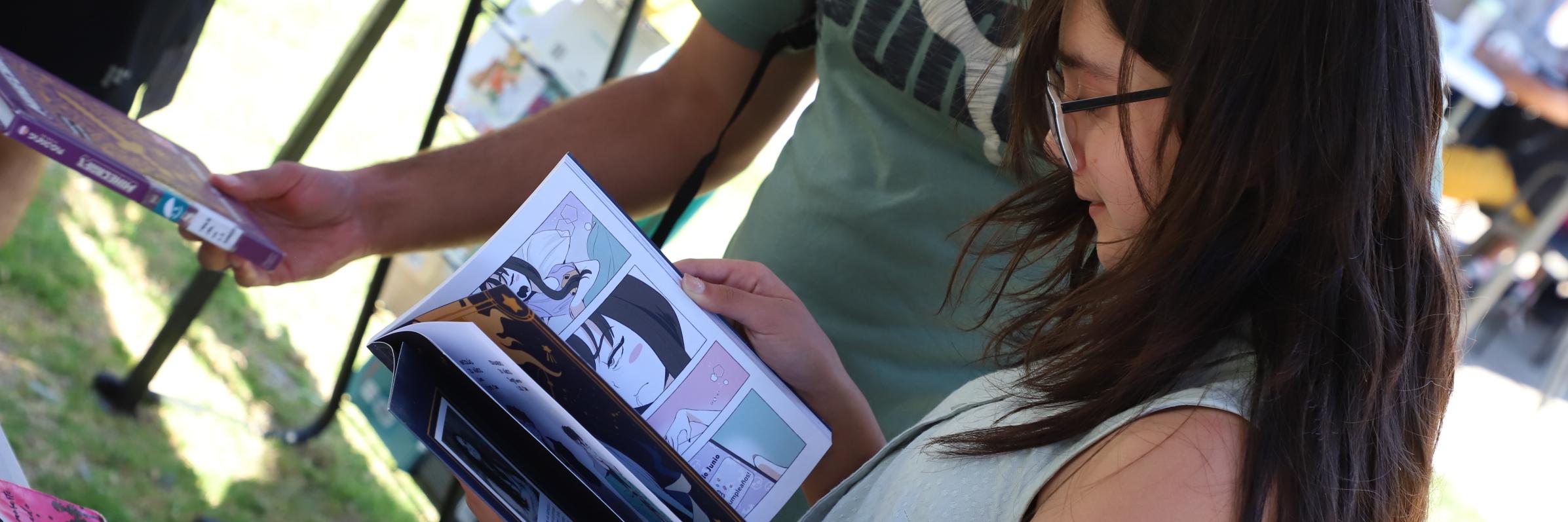 Biblioteca en movimiento por playas y ferias