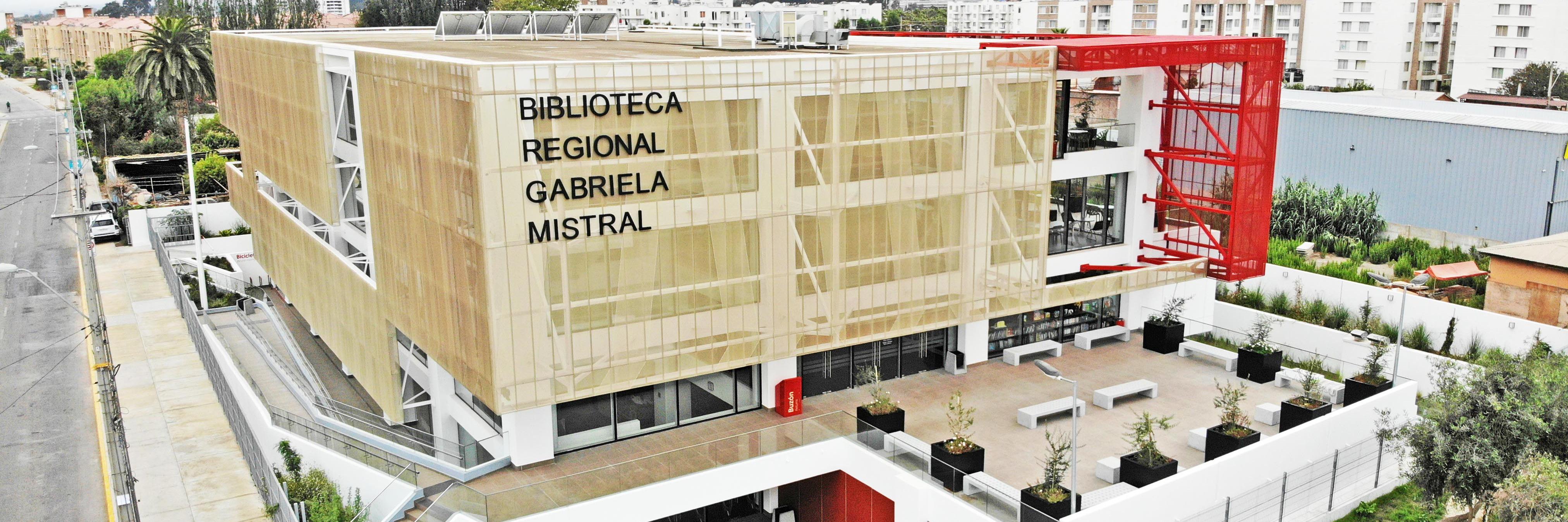 Biblioteca Regional Gabriela Mistral abre convocatoria pública para concesión del espacio cafetería