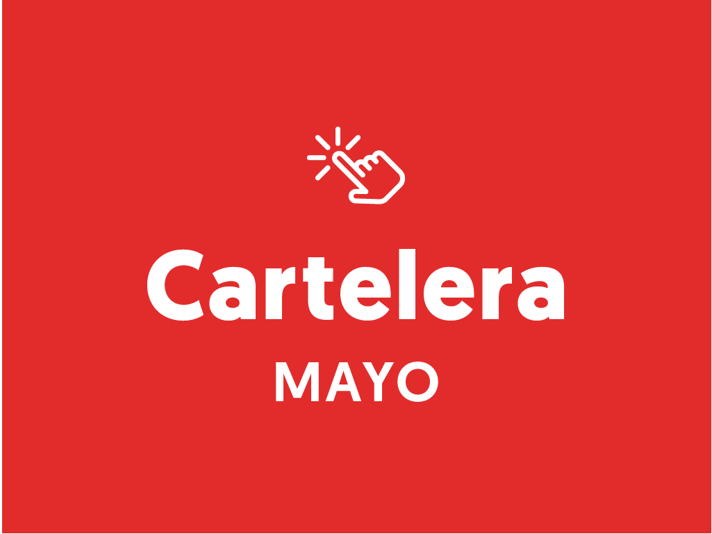 Programación mayo Biblioteca Regional Gabriela Mistral