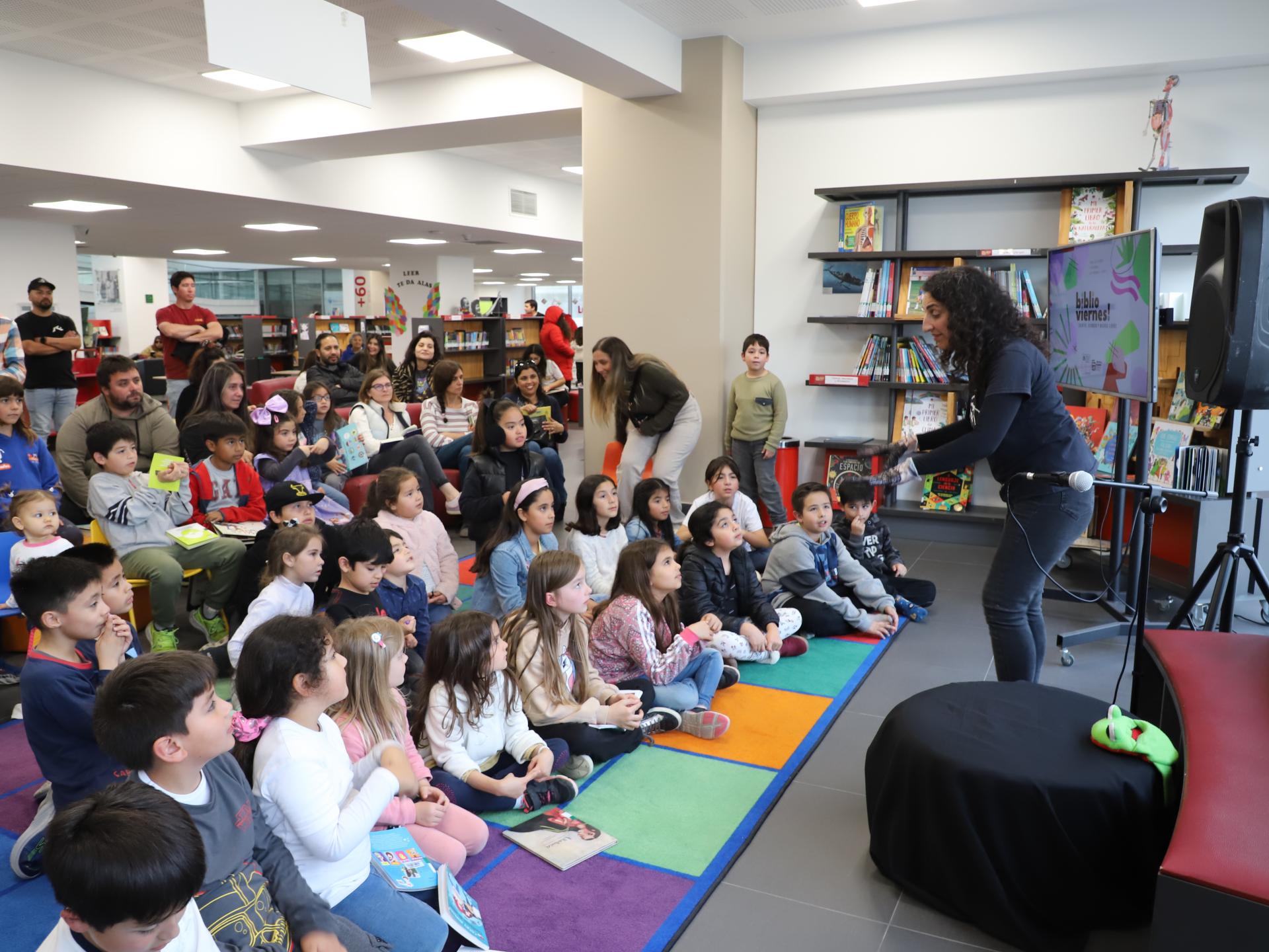 Súmate a una nueva jornada de cuentos y dinámicas en el segundo piso de la Biblioteca Regional Gabriela Mistral en estas vacaciones de invierno.