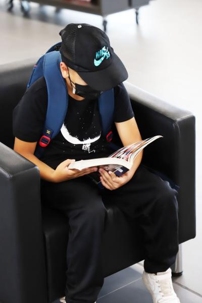 Lecturas en espacio infantil